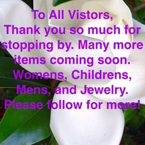 Many More Items Coming